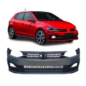 VW Polo 8 GTI Complete Front Bumper Without Fog lights